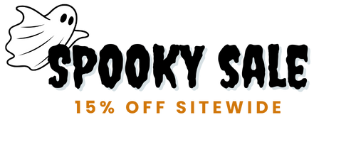 Spooky Sale - Save 15% Sitewide!