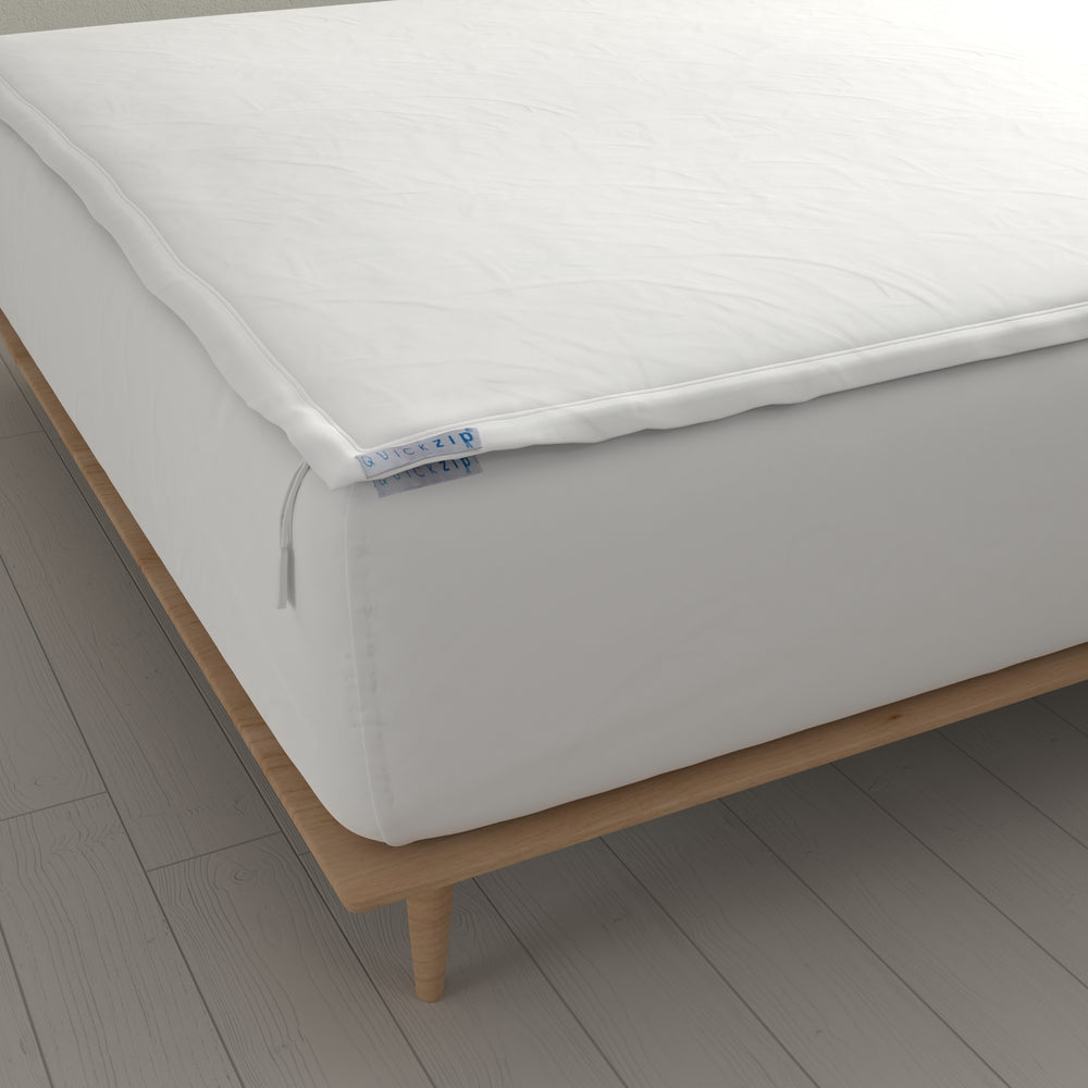 Picture of QuickZip Fitted Sheet (Base + Zip Sheet) in White