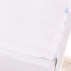 Basic Crib Starter Pack in White: Includes 1 Wraparound Base + 1 Zip-On Sheet