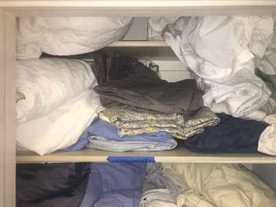 Do NOT do this when you clean your linen closet.
