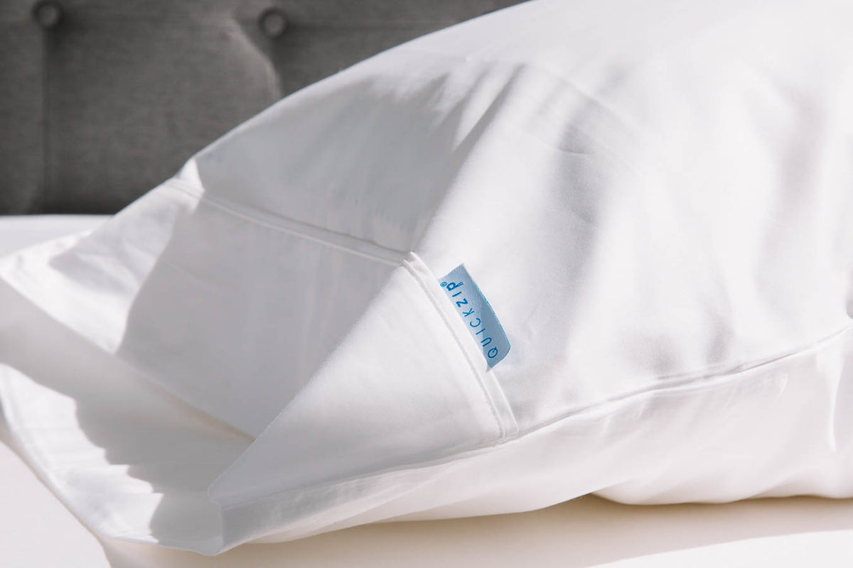 How often should you change your pillowcase? QuickZip Sheet