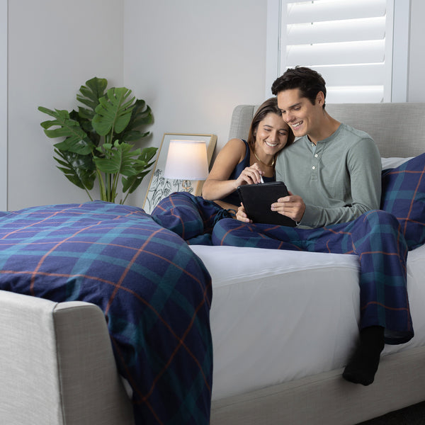 QuickZip Flannel Lounge Pants - The QuickZip Sheet Company