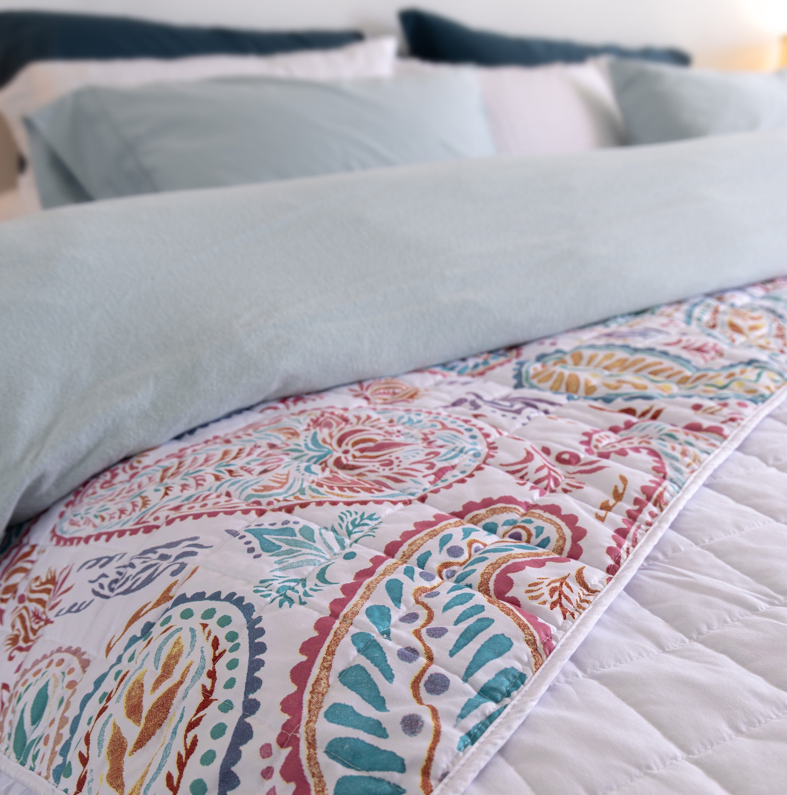 QuickZip Sateen Cotton Quilts - The QuickZip Sheet Company