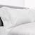 Closeout Sateen Pillowcases (Set of 2) | Slate Gray Pinstripe on White