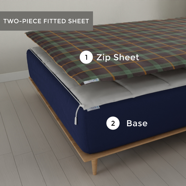 Classic QuickZip Flannel Sheets - The QuickZip Sheet Company