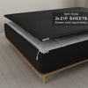 Percale Add-on Zip Sheets