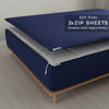 Percale Add-on Zip Sheets