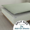 Percale Add-on Zip Sheets