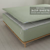 Percale Add-on Zip Sheets
