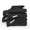 QuickZip Classic Bundle | More Comfort.  Less Hassle. Sheets that Zip Off and On and Won't Pop Off! | Percale Cotton | Fitted Sheet (Base + Zip Sheet) + Extra Zip Sheet; Flat Sheet; 2 Pillowcases