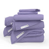 QuickZip Classic Bundle | More Comfort.  Less Hassle. Sheets that Zip Off and On and Won't Pop Off! | Percale Cotton | Fitted Sheet (Base + Zip Sheet) + Extra Zip Sheet; Flat Sheet; 2 Pillowcases