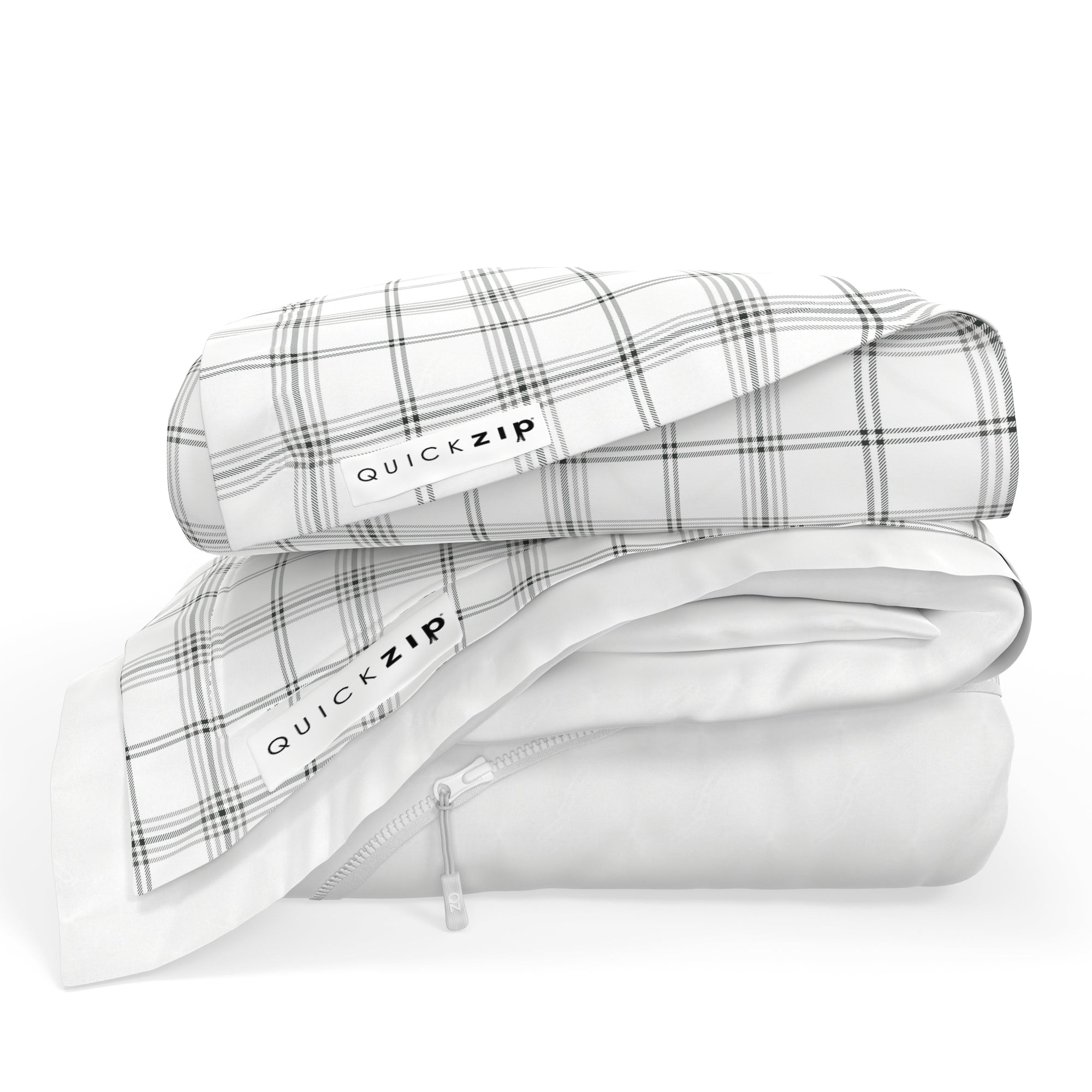 QuickZip Fitted Plus Spare Bundle  - Twilluxe Flannel