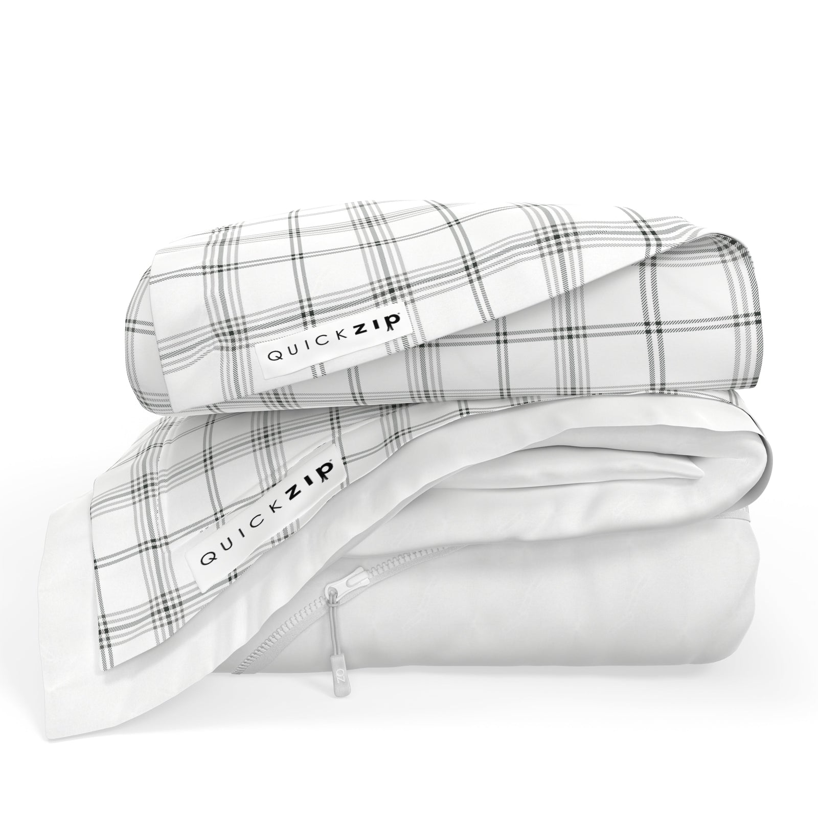 QuickZip Twilluxe Flannel Bedding Separates & Bundles