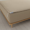 Picture of QuickZip Fitted Sheet (Base + Zip Sheet) in Sand Flannel