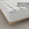 Twilluxe Flannel Fitted Sheet (Base + Zip Sheet ) - Split King