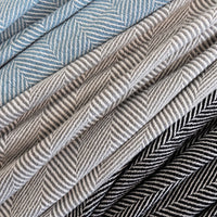 QuickZip's cotton herringbone throw blankets.