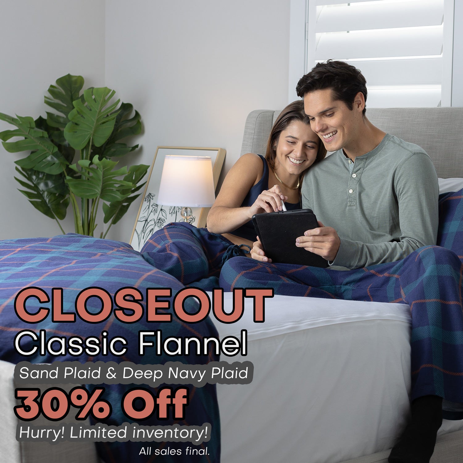 Classic Flannel Closeout - 30% Off!