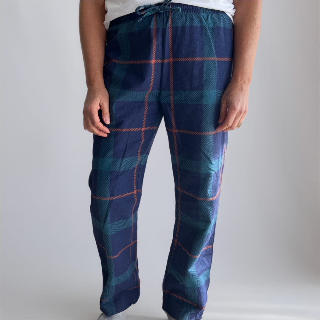 Flannel Lounge Pants - QuickZip Sheet