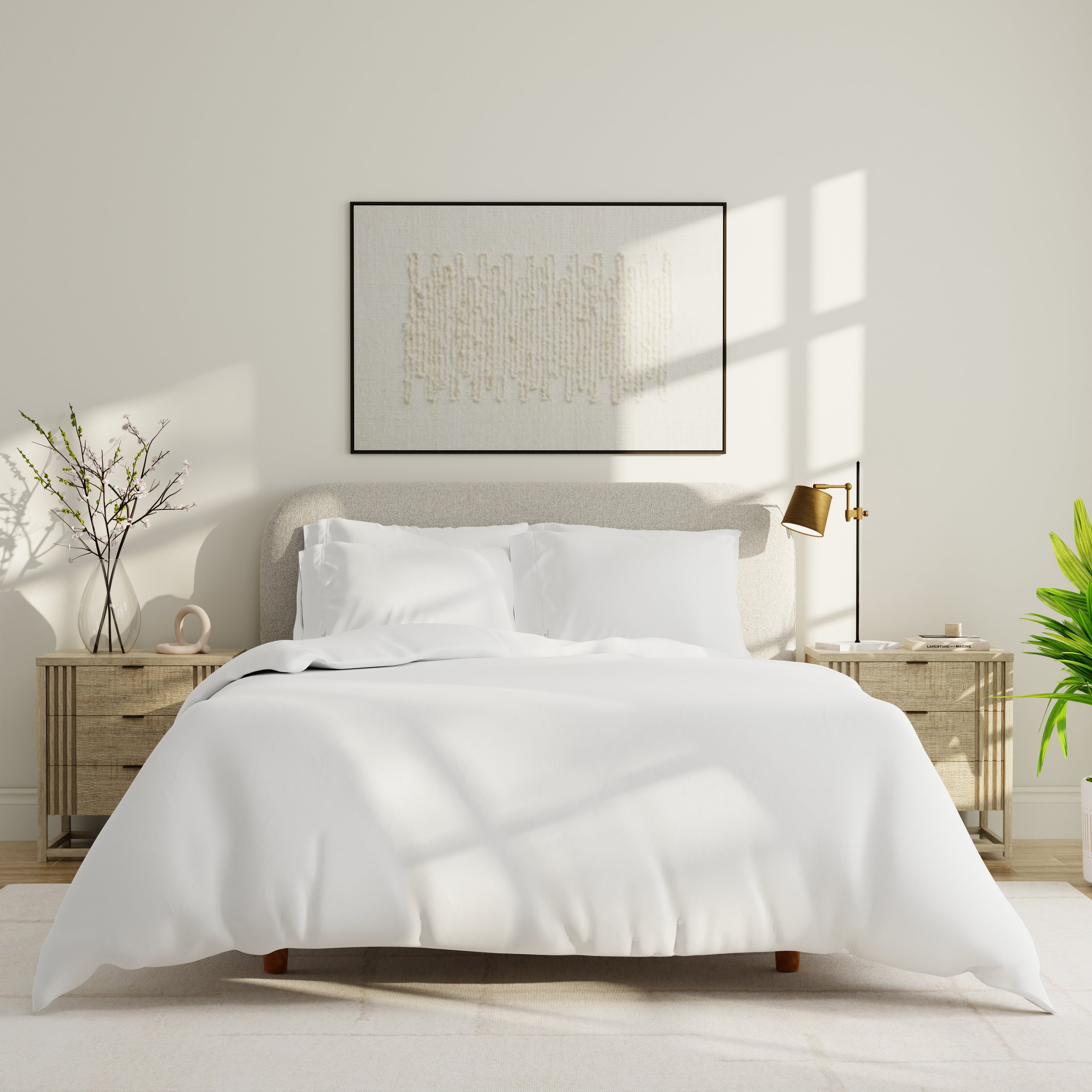 Queen Luxe Sateen Cotton Zip Sheet Starter Pack from QuickZip