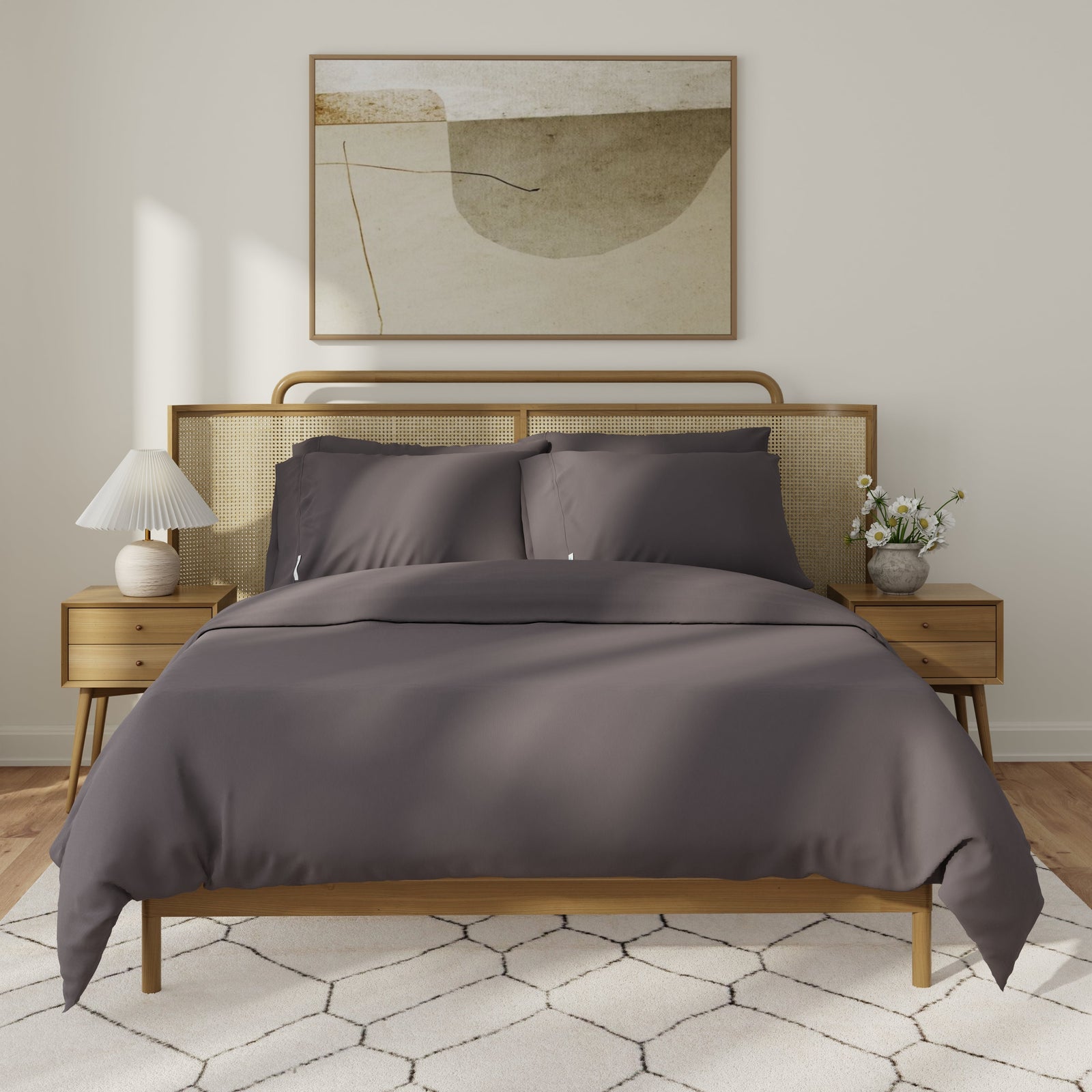 QuickZip New-Way Duvet Cover - Percale