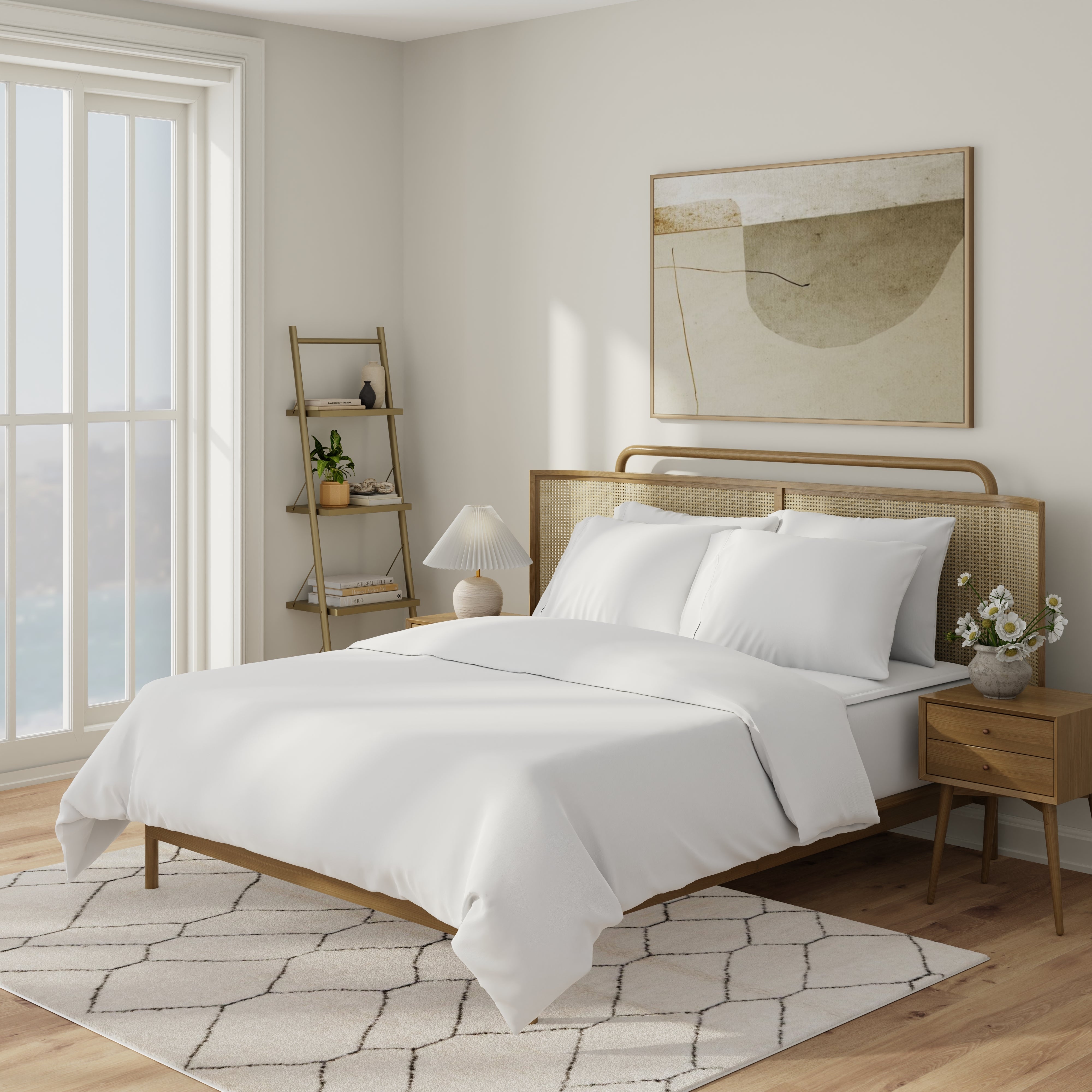 Twin XL Luxe Sateen Cotton Zip Sheet Starter Pack from QuickZip