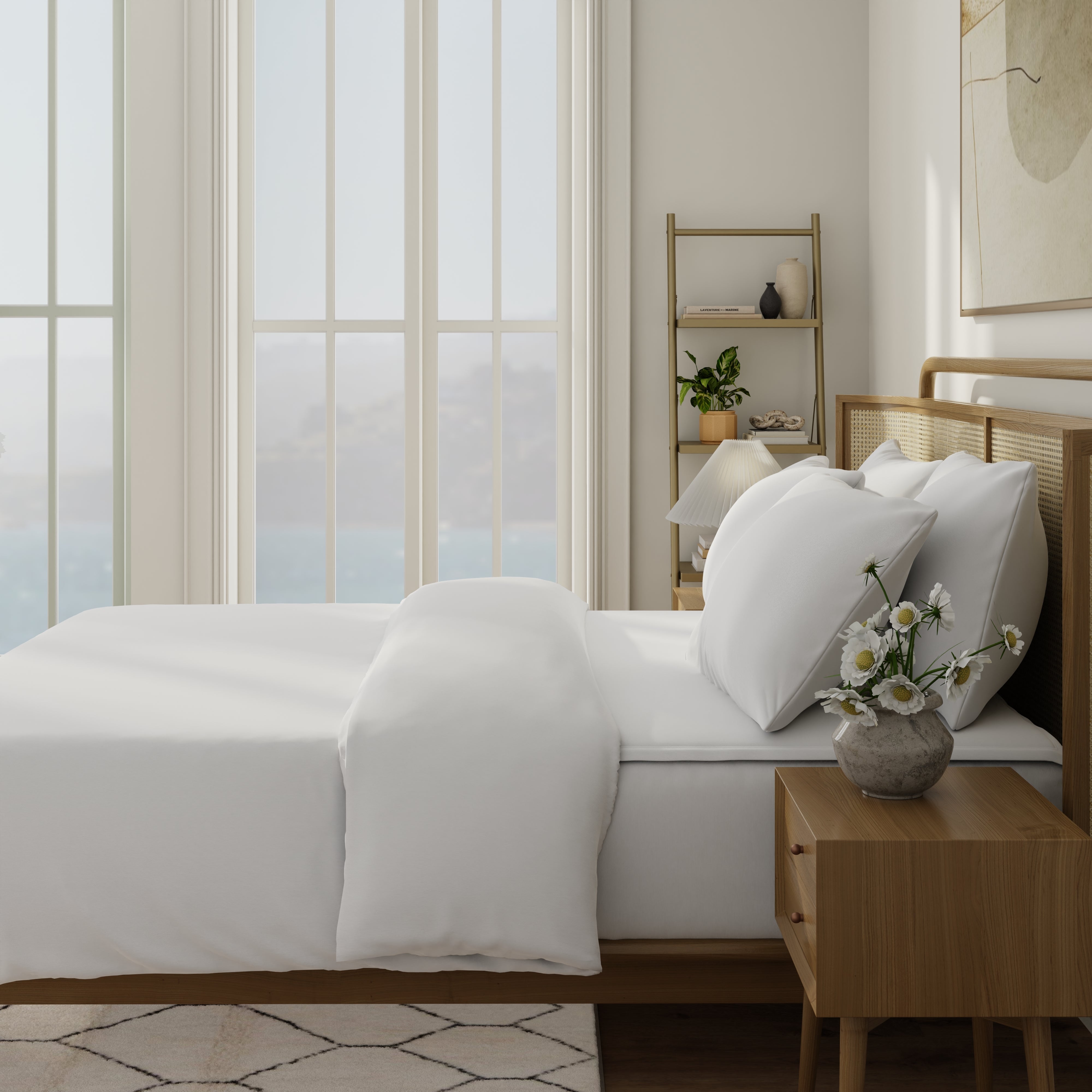 キンバリー XLサイズ Add-on Percale Cotton Zip Sheets from QuickZip Sheet Company - The