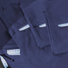 Classic Starter Pack in Navy, Sateen Cotton (includes 1 base + 1 zip-on sheet, 1 flat sheet, 2 pillowcases)