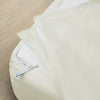 QuickZip Premium Bedding Set - Percale Cotton Cal Twin Ivory