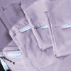 Classic Starter Pack in Lavender, Percale Cotton (includes 1 base + 1 zip-on sheet, 1 flat sheet, 2 pillowcases)