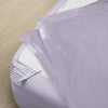 QuickZip Premium Bedding Set - Percale Cotton Queen Lavender