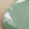 QuickZip Premium Bedding Set - Percale Cotton Queen Sage