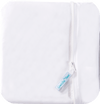 Crib White Base - QuickZip Company Zipper Sheets