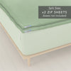 Percale Add-on Zip Sheets