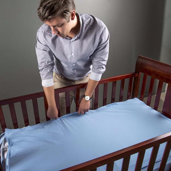 Crib Zip Sheet Starter Pack Quick Zip Sheet Co. QuickZip Sheet
