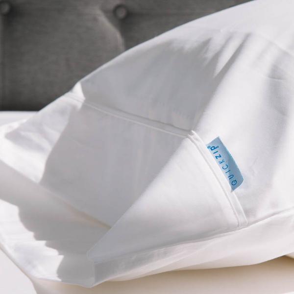 Luxe Collection Pillowcases (Set of 2) - QuickZip Company Zipper Sheets