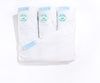 Premium Crib Starter Pack in Organic Cotton White: Includes 1 Cotton Wraparound Base + 3 Organic Cotton Zip-On Sheets